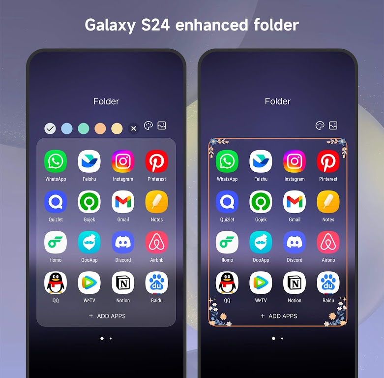 Cool S24 Launcher Galaxy OneUI Mod スクリーンショット 1