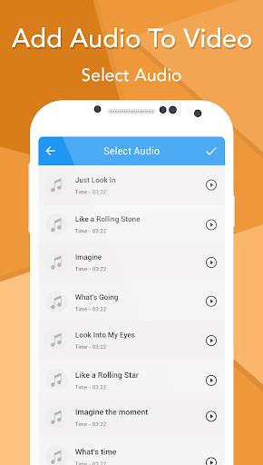 Add Audio To Video应用截图第3张