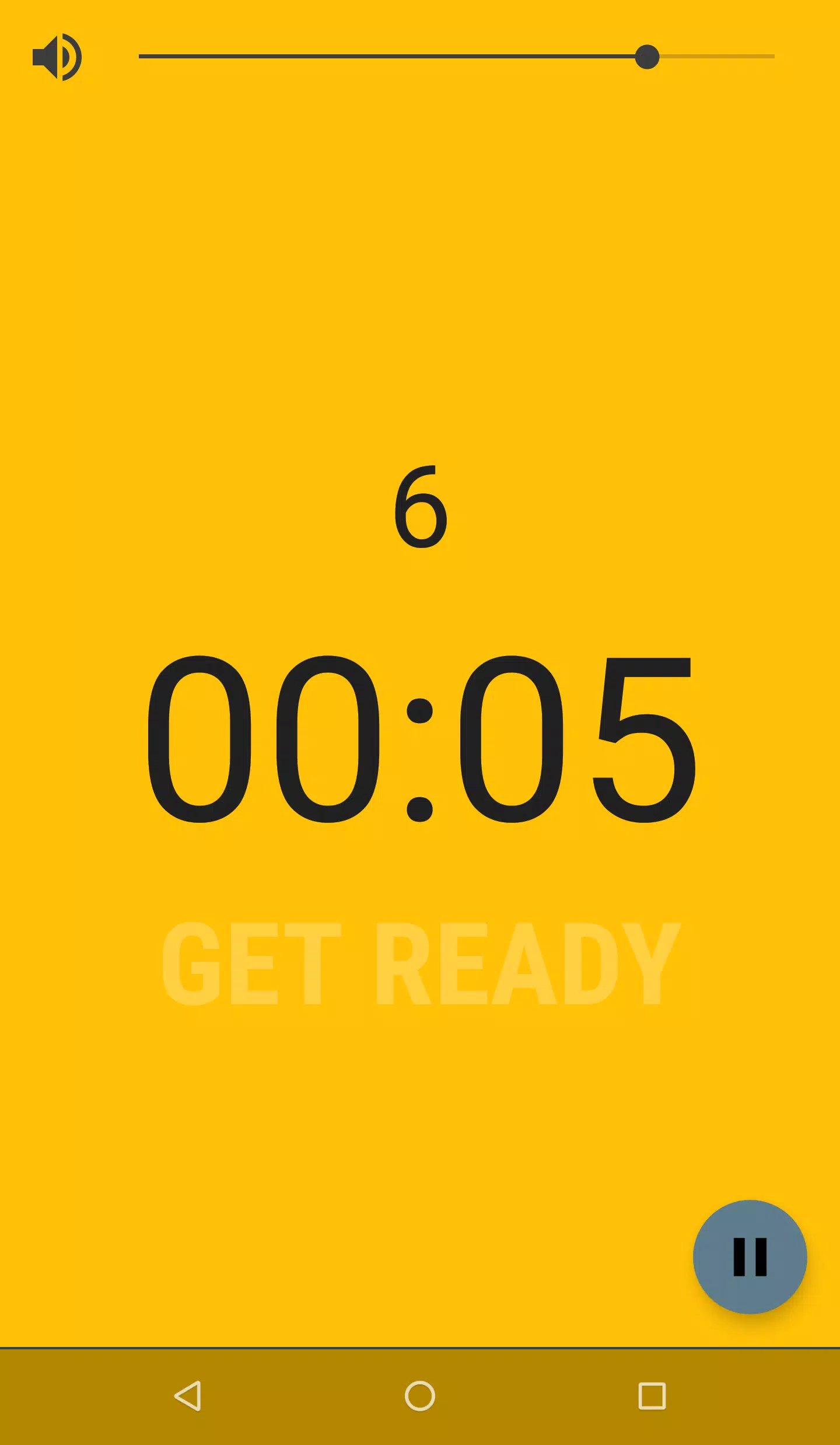 Interval Timer Ekran Görüntüsü 1