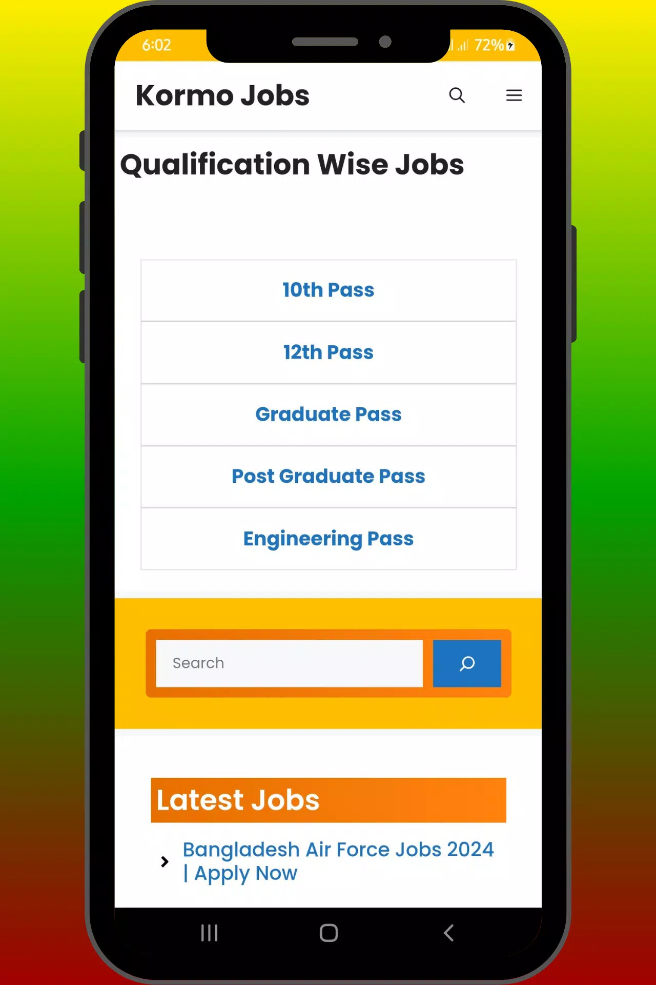 Kormo Jobs Bangladesh ဖန်သားပြင်ဓာတ်ပုံ 3