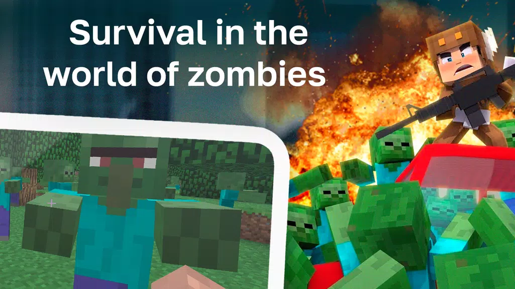 Zombie Survival Mod 螢幕截圖 1