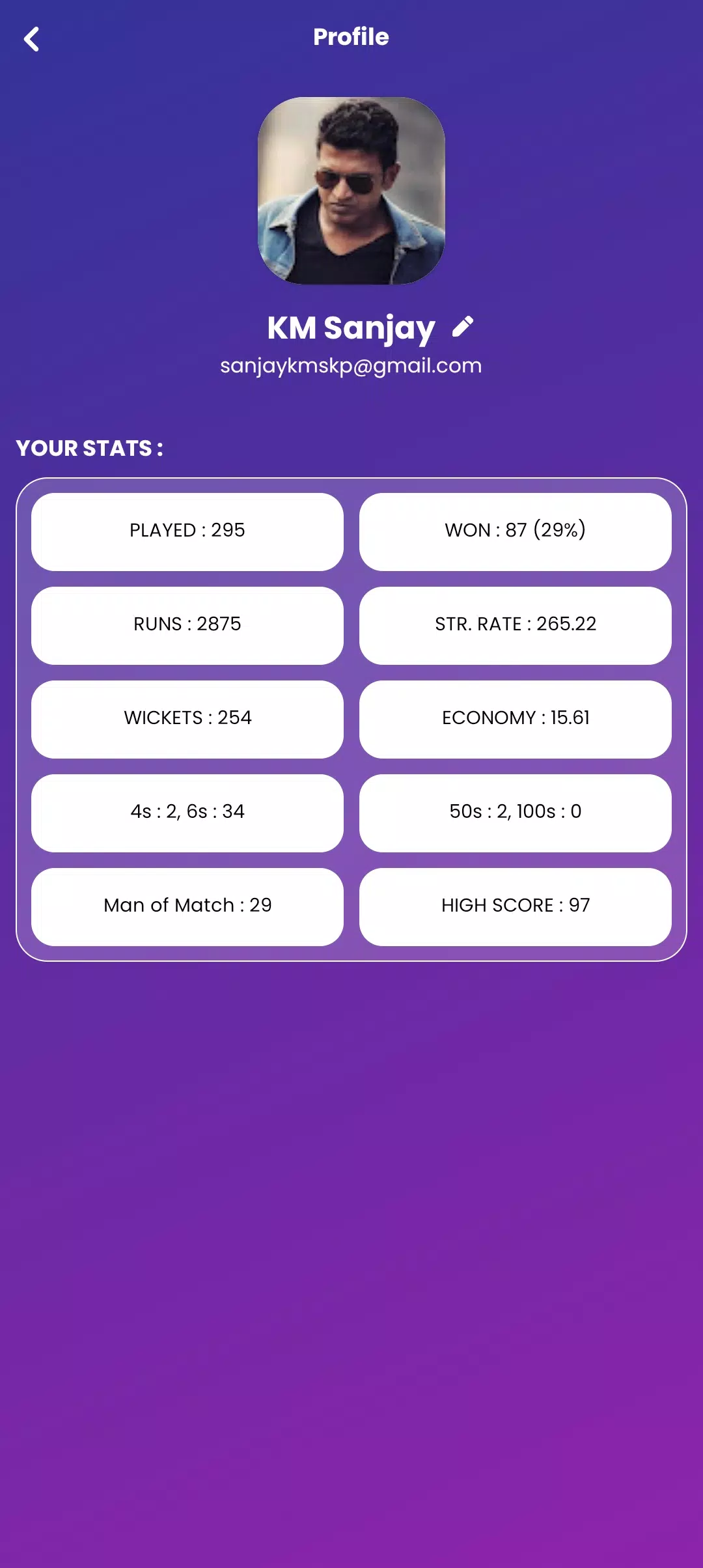 Hand Cricket スクリーンショット 2
