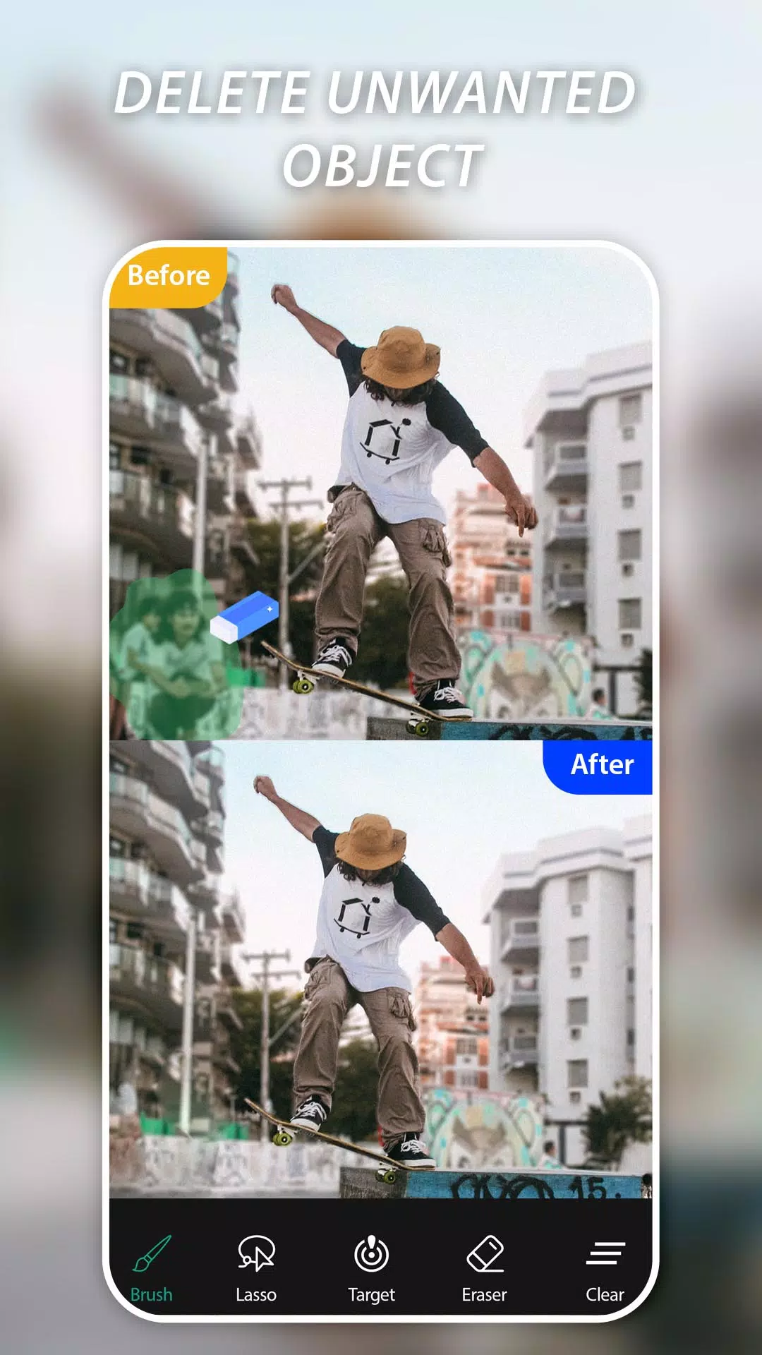 AI Remove Objects, Retouch Screenshot 1