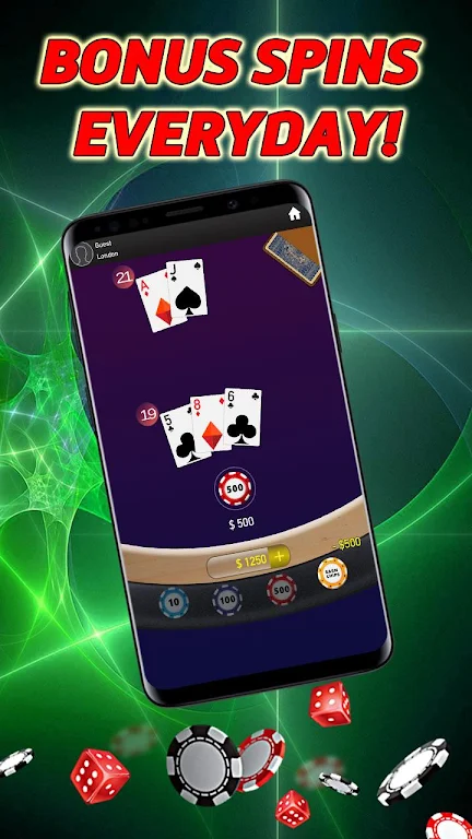 Black Jack for Winners: Card Game ภาพหน้าจอ 2