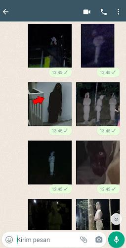 Pocong Kuntilanak WA Stickers 螢幕截圖 0