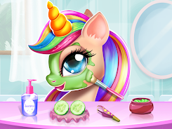 Unicorn Dress up Girls Game Ảnh chụp màn hình 2