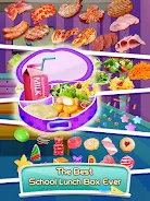 School Lunch Food - Lunch Box スクリーンショット 2