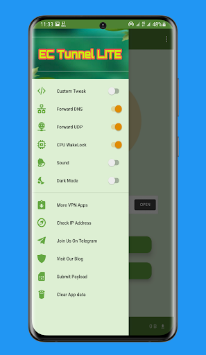 EC Tunnel LITE - Unlimited VPN Ảnh chụp màn hình 2