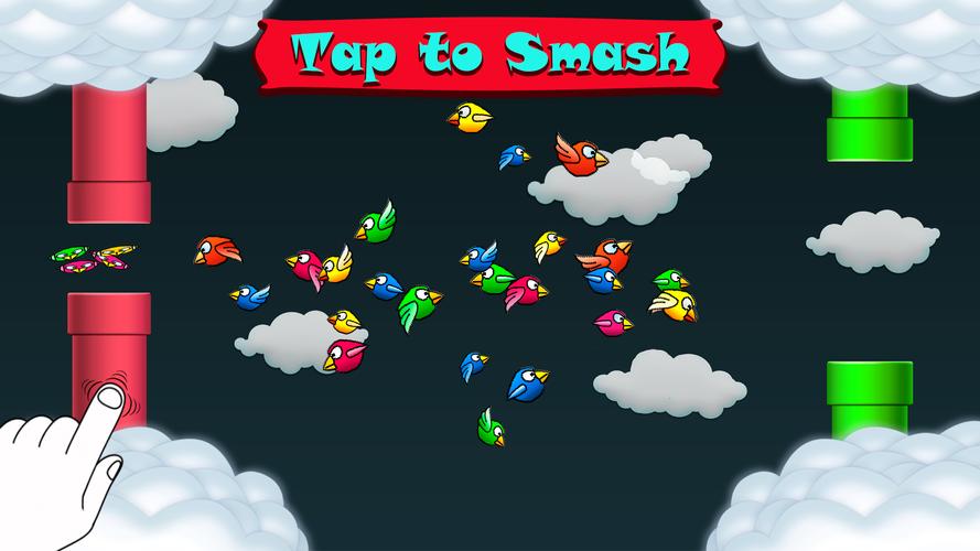 Fun Birds Game - Two players Скриншот 0