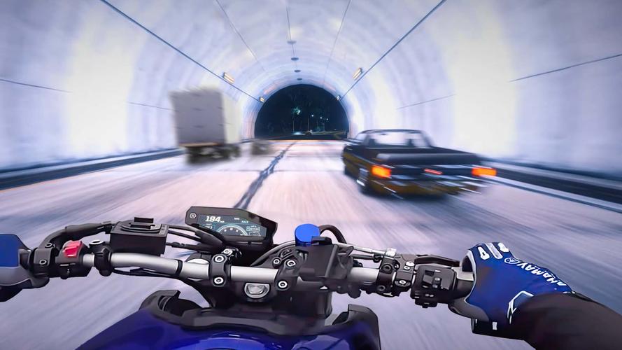 Traffic Moto Bike Rider City 스크린샷 0