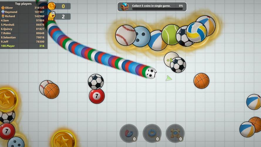 Slinky Snake: Worm.io Game应用截图第2张