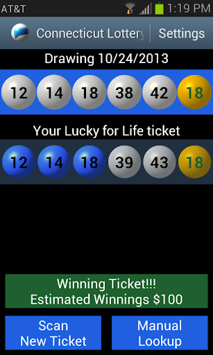 Connecticut Lottery Scanner 螢幕截圖 2