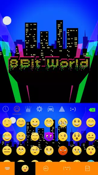 bitworld 主題鍵盤 螢幕截圖 1