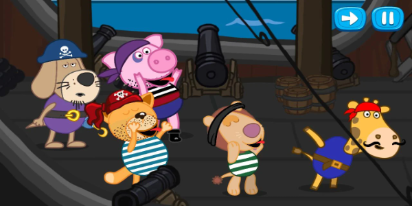 Pirate treasure: Fairy tales Tangkapan skrin 1