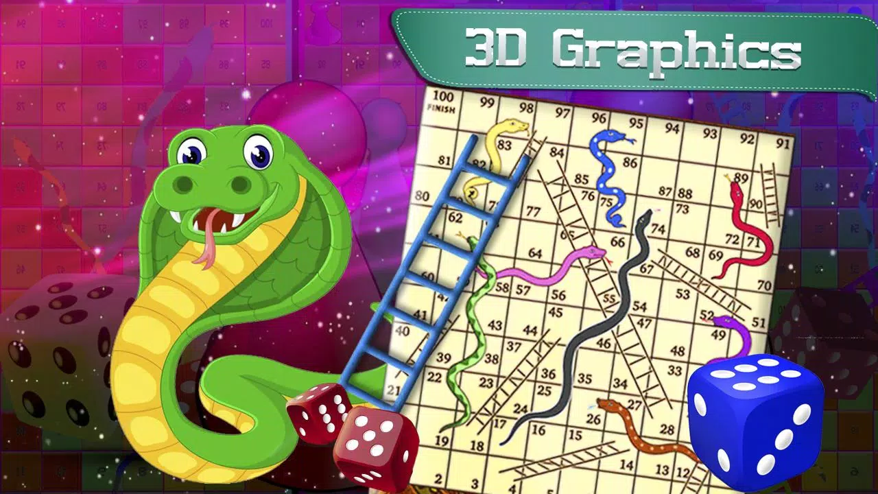 Ludo Snake and Ladder free game Tangkapan skrin 0