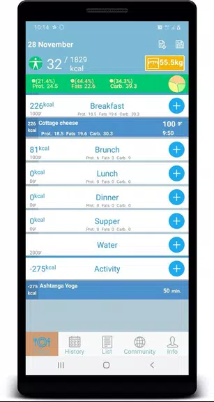 DietGram photo calorie counter 螢幕截圖 0