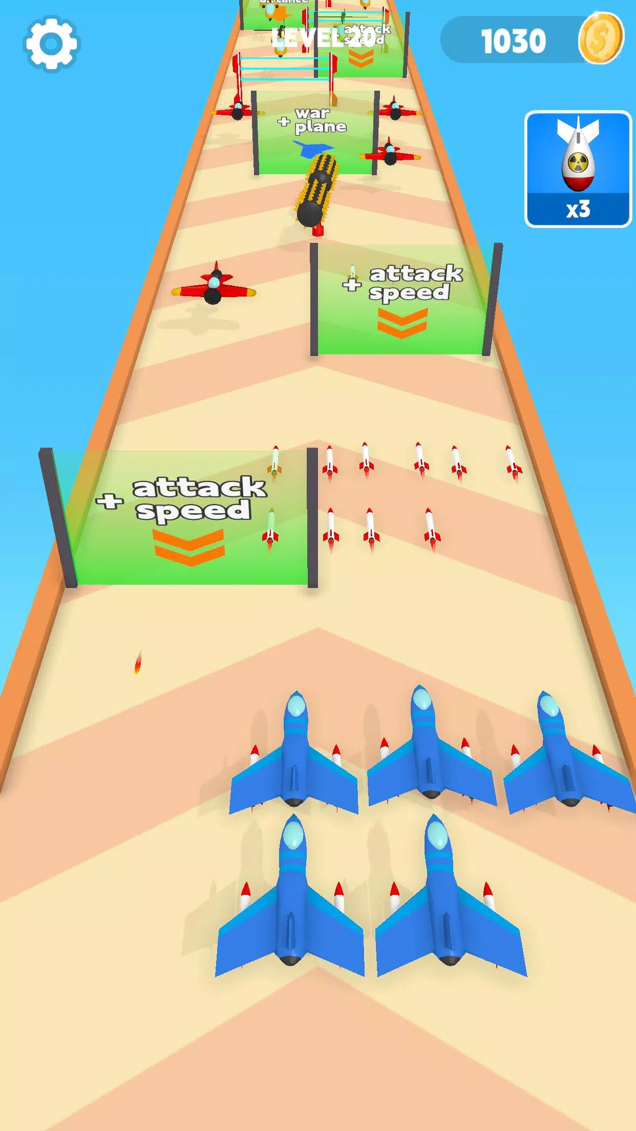 Warplane VS Tank:Shooting Game 螢幕截圖 3