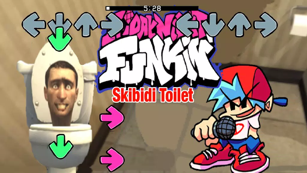 Skibin Toilet - FNF 螢幕截圖 0