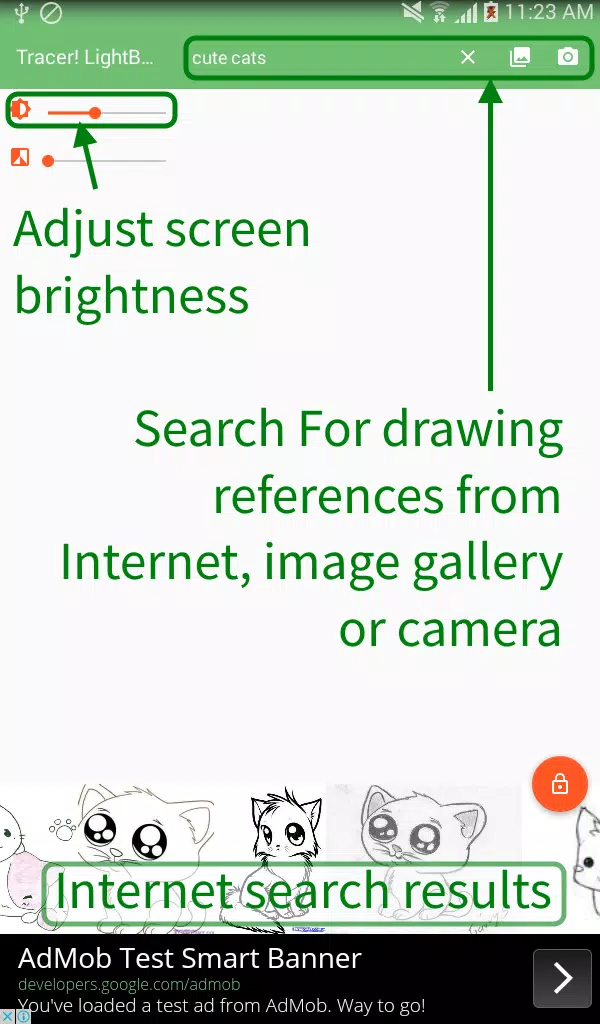 Tracer!  Lightbox tracing app Screenshot 1