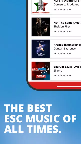 ESC Radio Schermafbeelding 2