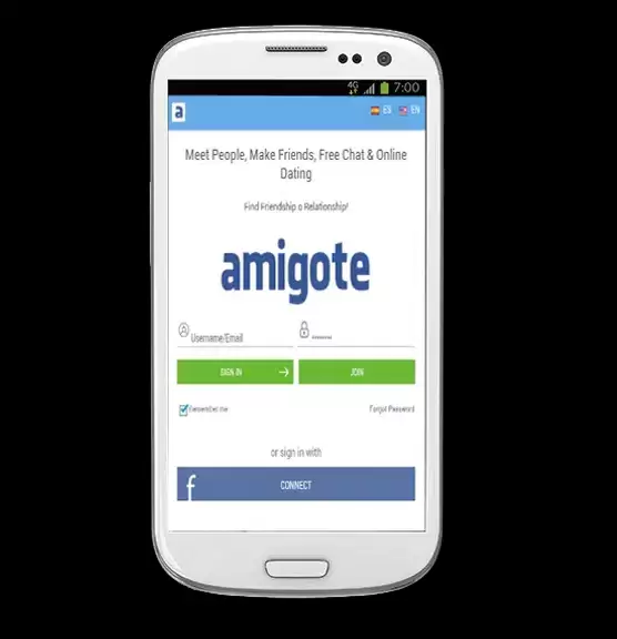 Dating App - Amigote ภาพหน้าจอ 0