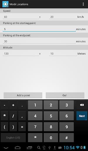Mock Locations (fake GPS path) Screenshot 3