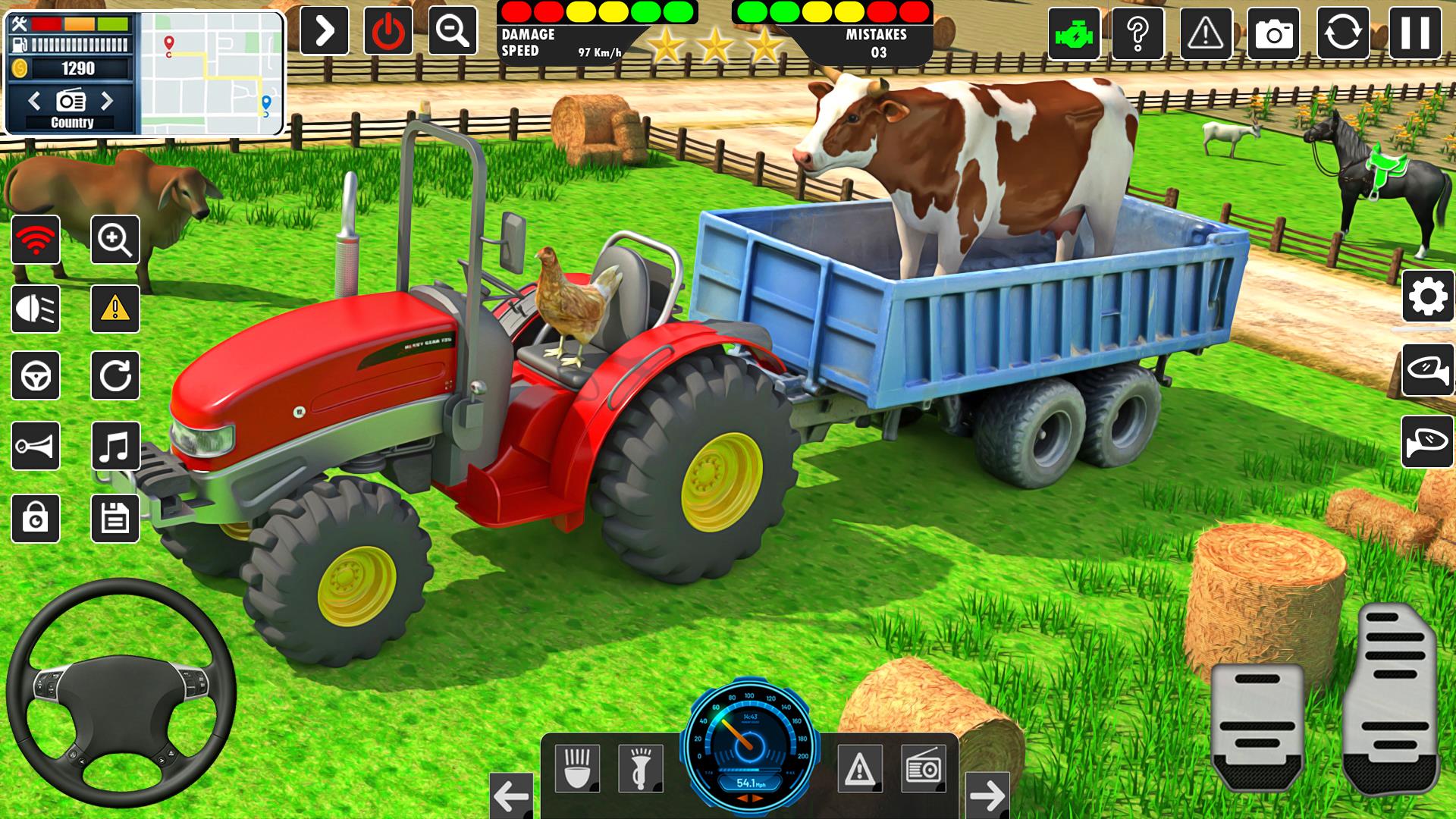 Animals Transport Truck Games 螢幕截圖 3