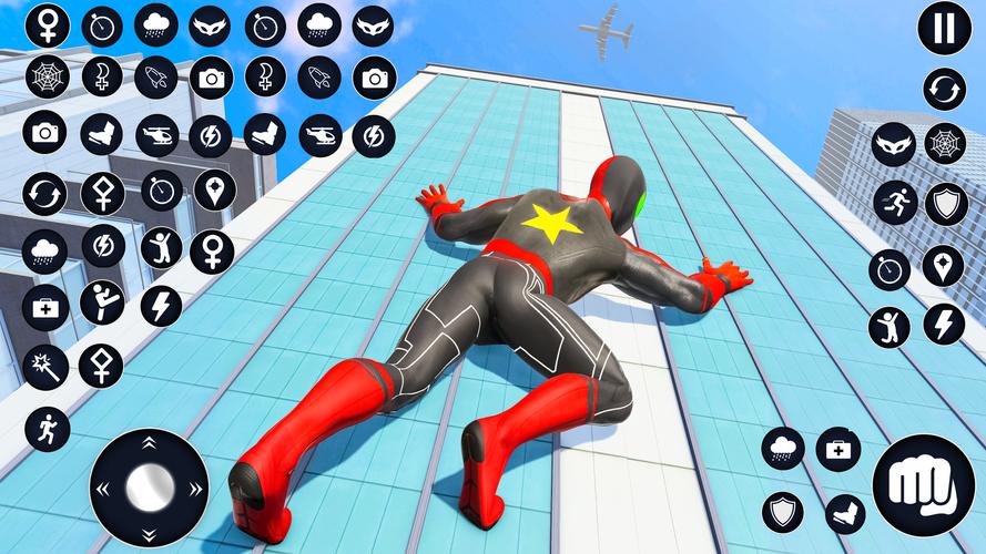 Rope Spider Hero: Spider Games ภาพหน้าจอ 1