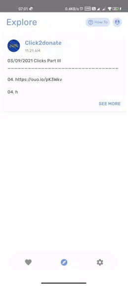 Click 2 donate应用截图第1张