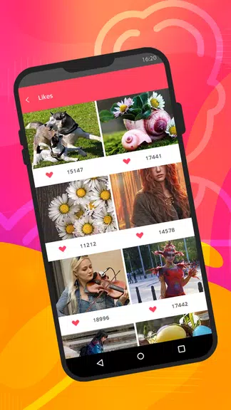 Likes and Followers on Instagram Captura de tela 0