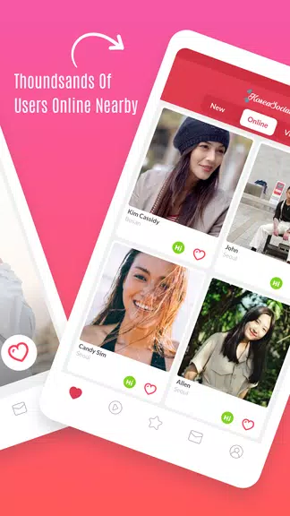 Korean Dating: Connect & Chat 螢幕截圖 1
