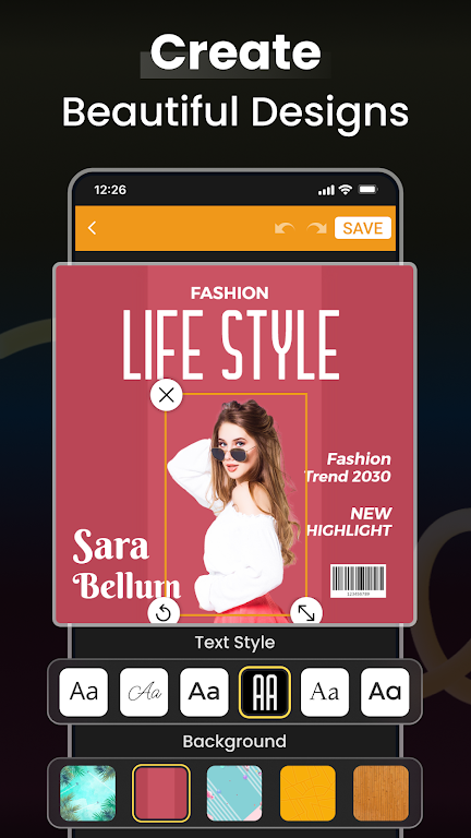 Social Media Post Maker 스크린샷 1
