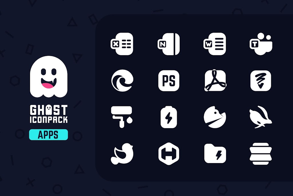 Ghost Icon Pack Mod Screenshot 2