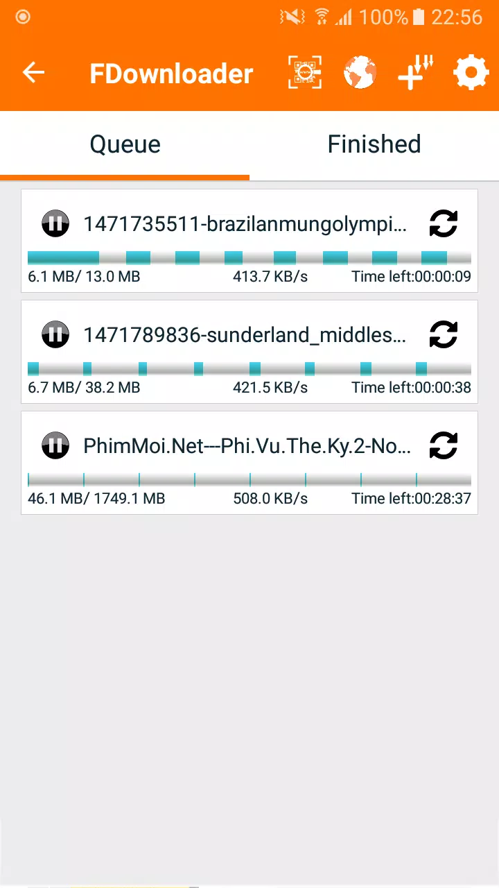 FDownloader 螢幕截圖 2
