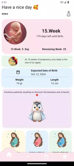 Pregnancy Tracker Tangkapan skrin 0