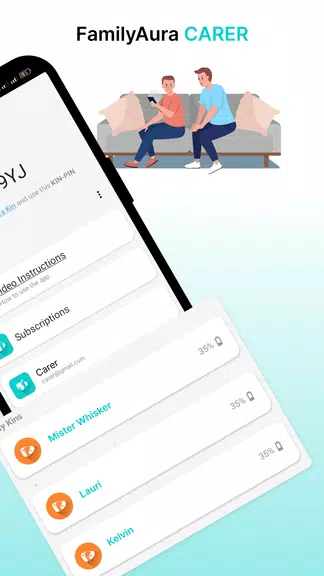 FamilyAura - Parental Control Скриншот 1