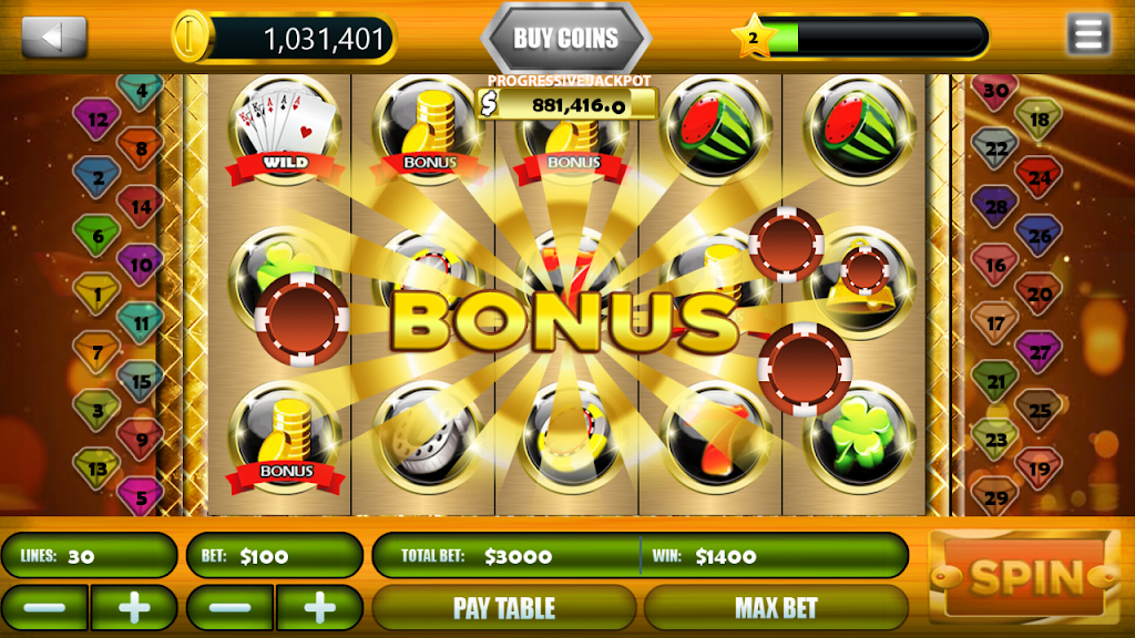 777 Slots Jackpot– Free Casino ဖန်သားပြင်ဓာတ်ပုံ 2