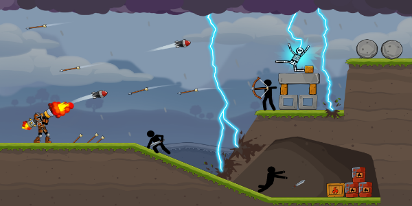 Boom Stick: Bazooka Puzzles Screenshot 1