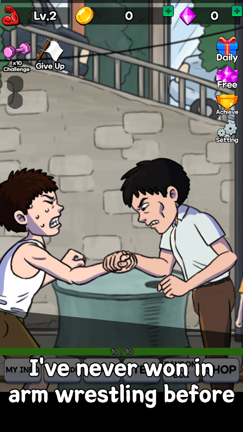 Arm Wrestling Clicker APK Скриншот 1