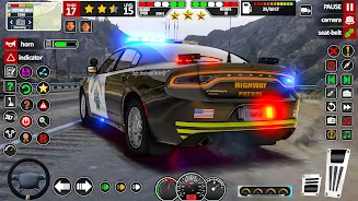 Cop Police Car Driving Game 3D 스크린샷 2