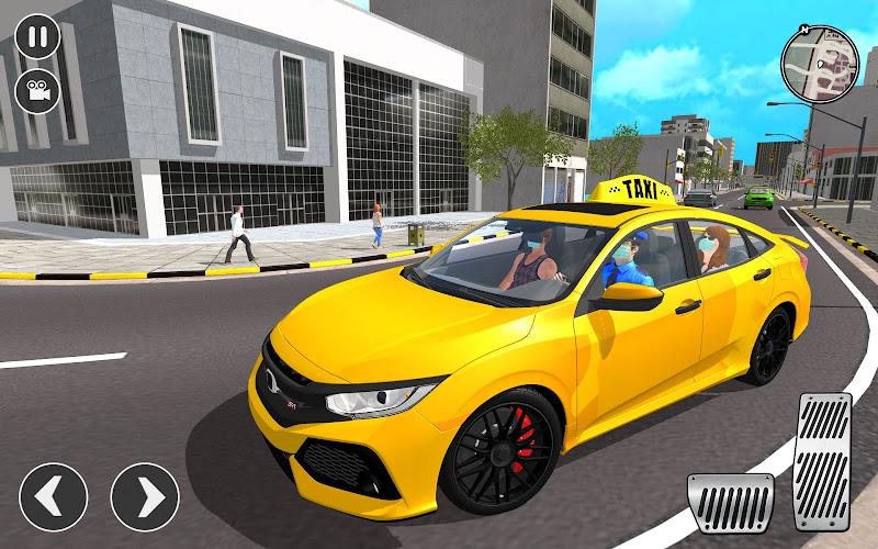 Open World Taxi Sim 2023应用截图第0张