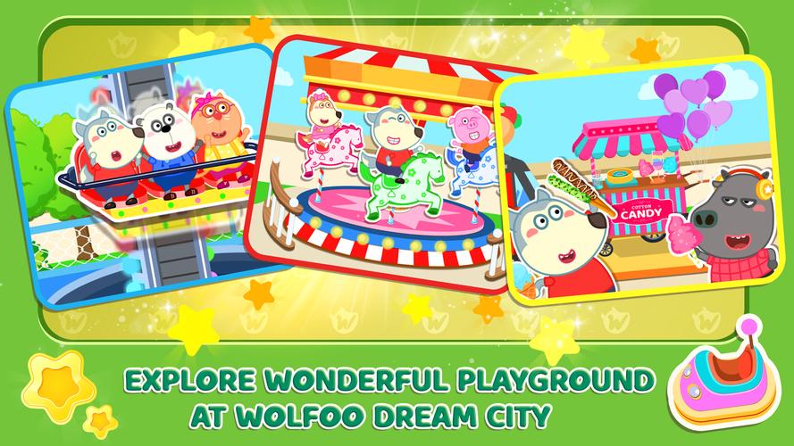 Wolfoo's Town: Dream City Game 螢幕截圖 1