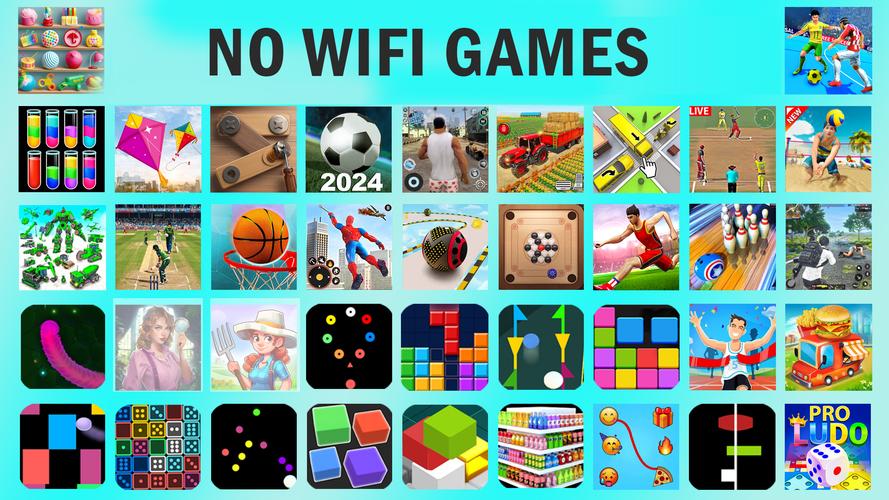 Offline Mini Games No Internet Capture d'écran 0