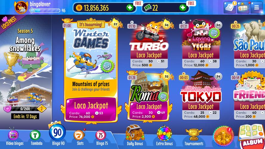 Bingo Lotto Tombola Online ภาพหน้าจอ 1
