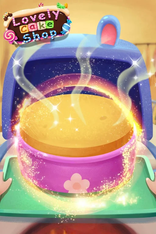 Lovely Cake Shop: Kids Game English Captura de pantalla 2
