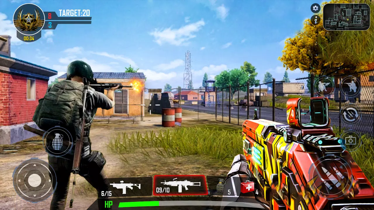 Fps Shooter Games - Gun Games ဖန်သားပြင်ဓာတ်ပုံ 1