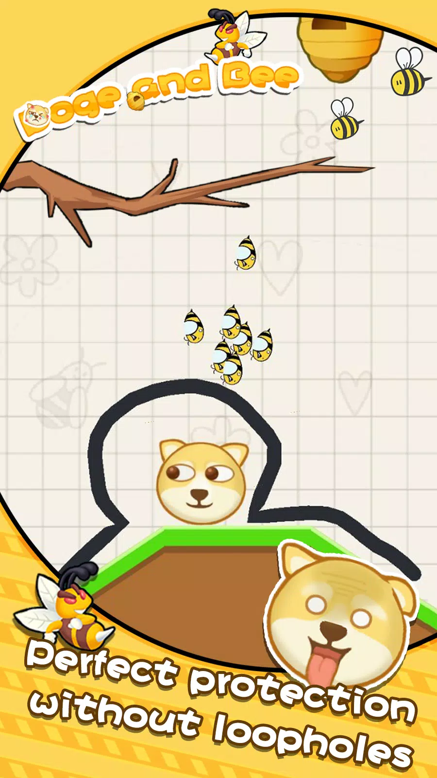 Schermata Doge and Bee 2