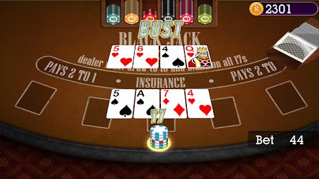 Casino Blackjack ဖန်သားပြင်ဓာတ်ပုံ 1