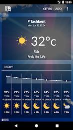 Uzbekistan Weather स्क्रीनशॉट 0