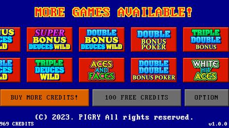 Video Poker Simulator Ảnh chụp màn hình 3